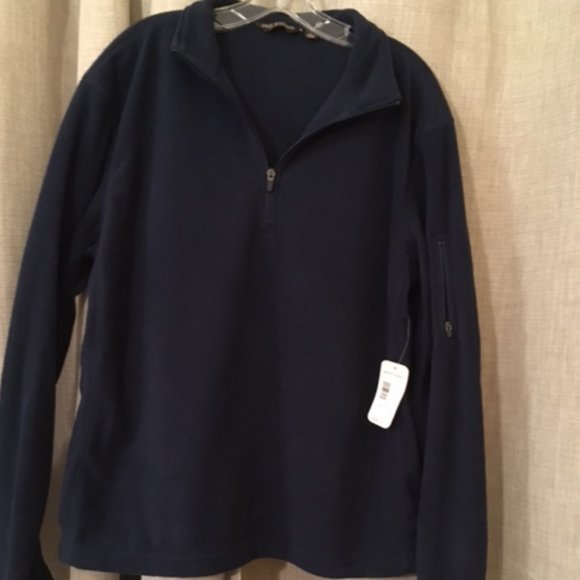 Great Northwest Fleece Jacket, 1/4 Zip, Dark Blue, Size Large, NWT - Picture 13 of 14
